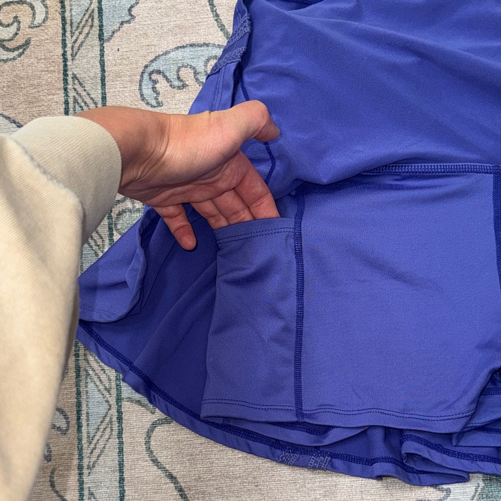 FP Movement by Free People Summer Pleats Thank Athletic Mini Skirt Skort - Picture 7 of 12